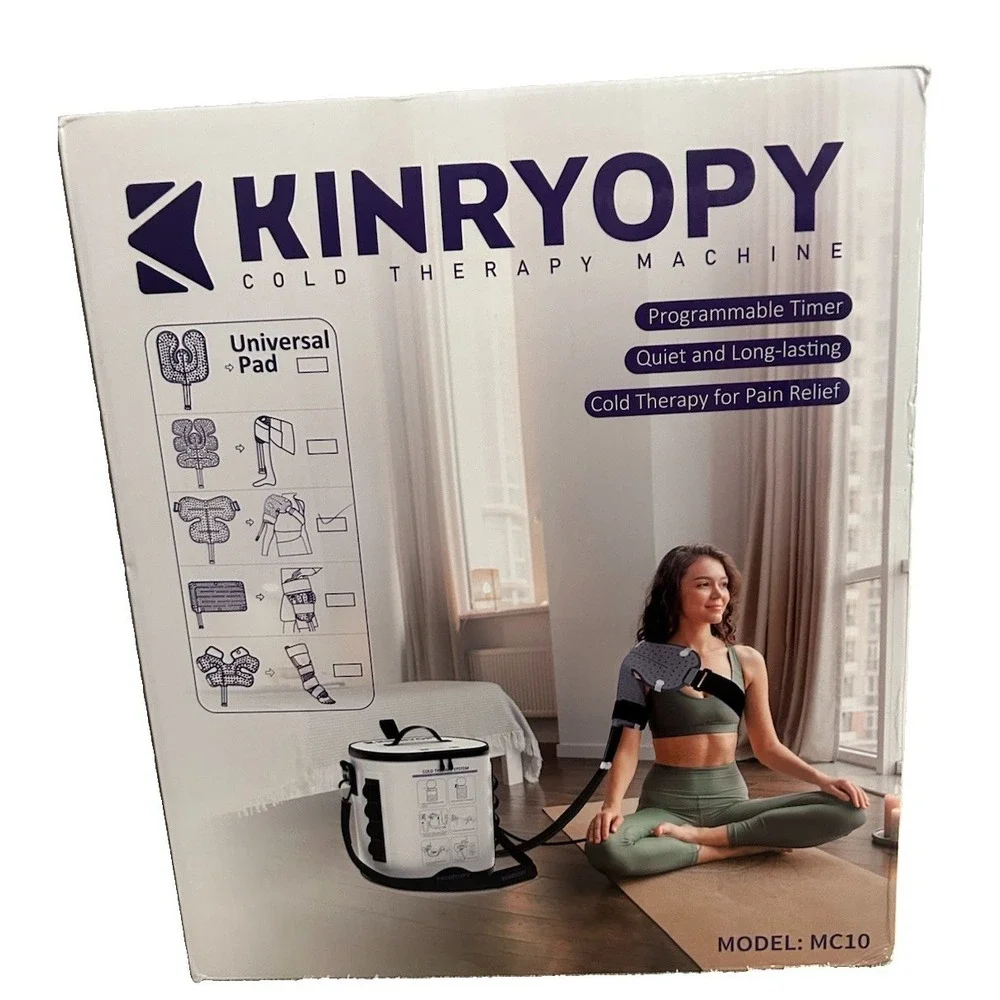 Kinryopy Cold Therapy Machine for Shoulder Programmable Timer Portab Ice Machine